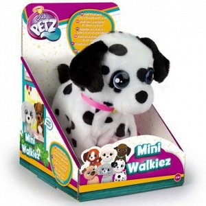 99838 Мягкая игрушка IMC Toys Club Petz Щенок Mini Walkiez Dalmatian интерактивный, ходячий, со звуковыми эффектами
