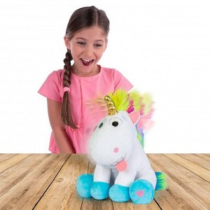 91818 Мягкая игрушка IMC Toys Club Petz Единорог Puffy интерактивный, со звуковыми эффектами