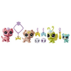 E7258EU4 Littlest Pet Shop Мультипак Петы с предсказанием