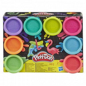 E5044EU4 Набор для творчества Hasbro Play-Doh Пластилин для лепки 8 баночек