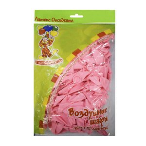 Воздушный шар 5"/13см Декоратор PINK 052 100шт