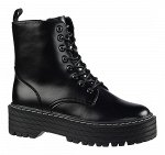 Z20355-01-1 черный (Нат.кожа/Байка) Ботинки женские