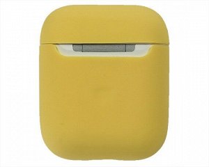 Чехол AirPods 1/2 Silicone Case (#19 Yellow)