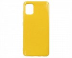 Чехол Samsung A51 A515F 2020 Силикон 2.0mm (желтый)