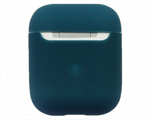 Чехол AirPods 1/2 Silicone Case (#6 Pacific green)