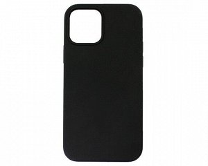 Чехол iPhone 12/12 Pro Liquid Silicone FULL (черный)