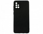 Чехол Samsung A71 A715F 2020 Силикон (черный)