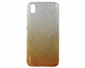Чехол Xiaomi Redmi 7A Shine (серебро/золотой)