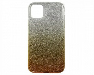 Чехол iPhone 11 Shine (серебро/золотой)