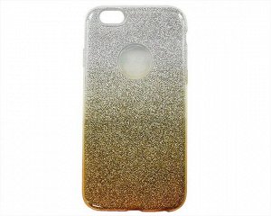 Чехол iPhone 6/6S Shine (серебро/золотой)