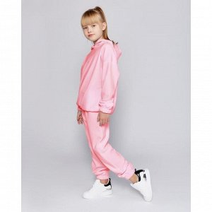 Комплект для девочки (худи, брюки) MINAKU: Casual Collection KIDS цвет св-розовый.