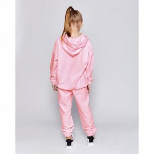 Комплект для девочки (худи, брюки) MINAKU: Casual Collection KIDS цвет св-розовый.