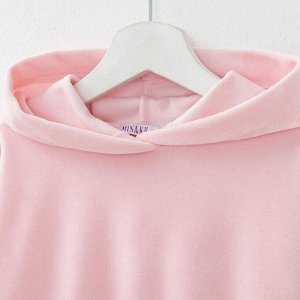 Комплект для девочки (худи, брюки) MINAKU: Casual Collection KIDS цвет св-розовый.