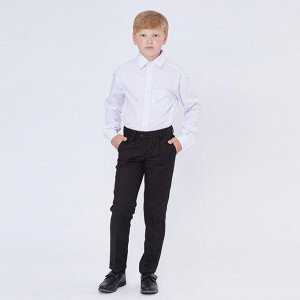Рубашка для мальчика, цвет белый, рост 116 см