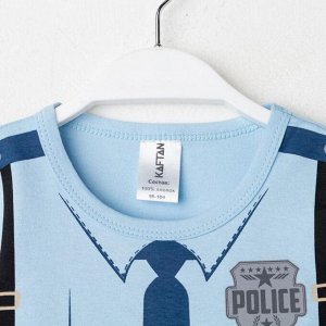 Футболка детская KAFTAN "Police" рост 86-92