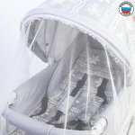 Москитная сетка на коляску, 60х100, цвет белый