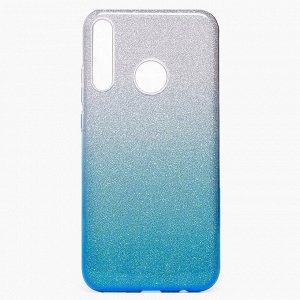 Чехол-накладка SC097 Gradient для "Huawei Honor 9C/Huawei P40 Lite E" (black/silver)