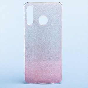 Чехол-накладка Glamour для "Huawei Honor 20S RU/Honor 20 Lite RU/Nova 4e/P30 Lite" (rose/silver)