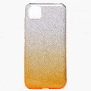 Чехол-накладка SC097 Gradient для "Huawei Honor 9S/Y5p" (black/silver)