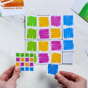 Развивающая игра на скорость «Цвет в цвет»