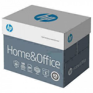 Бумага офисная HP HOME&amp;OFFICE, А4, 80 г/м2, 500 л., марка С, ColorLok, International Paper, белизна 146%