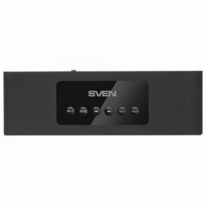 Колонка портативная SVEN PS-175, 2.0, 10 Вт, Bluetooth, FM-тюнер, USB, micro USB, черная, SV-015886