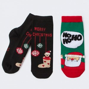 Комплект носков Санта и Игрушки из 2-х пар DMDBS