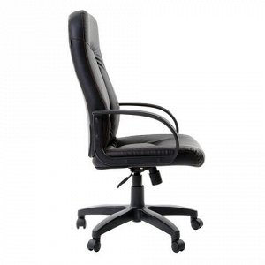 Кресло офисное BRABIX &quot;Strike EX-525&quot;, экокожа черная, 531382