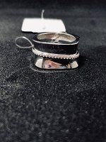 Серебряное кольцо с фианитом