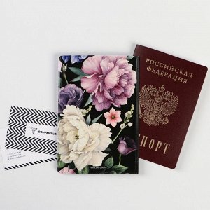 Обложка для паспорта "Love and flowers" (1 шт)