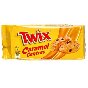 печенье TWIX Caramel Centres 144 г 1/8