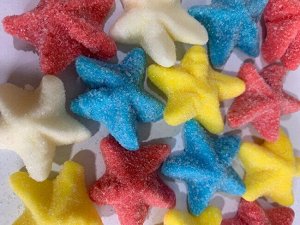 Мармелад «Радужные звездочки» в сахаре 100 гр
