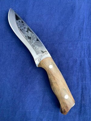 Нож туристический с рисунком «Сафари»