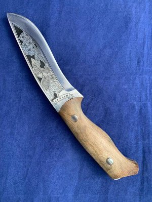 Нож туристический с рисунком «Сафари»