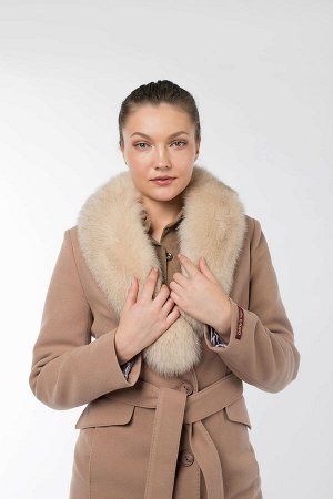 02-2934 Пальто женское утепленное (пояс)