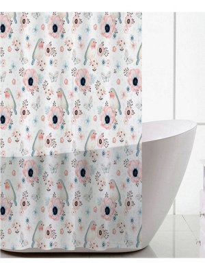 Штора для ванной комнаты из ЭВА Shower Curtain / 180 x 180 см