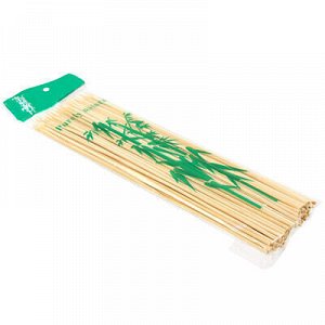 Шампур бамбуковый 25см, 100 штук в упаковке (Китай)