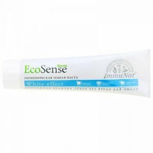 Зубная паста "Ecosense" 125г, "White effect" (Россия)