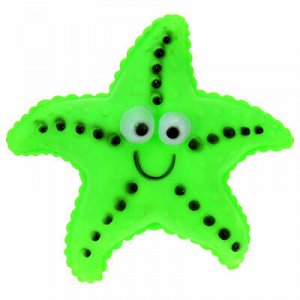 Игрушка для собаки "Морская звезда" 13х12,5см, резиновая, с