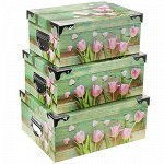 Коробка подарочная, набор 6 штук: 19х26,5х11,5см; 21х29х12,5