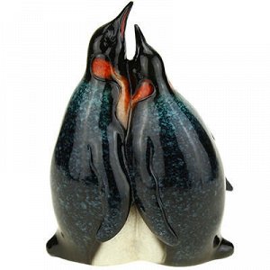 Скульптура-фигура из полистоуна "2 Пингвина" 10х13,5см (Кита