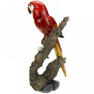 Скульптура-фигура из полистоуна "Попугай большой" 39см (Кита