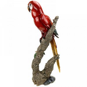 Скульптура-фигура из полистоуна "Попугай большой" 68см (Кита