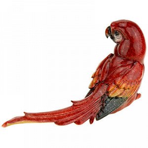Скульптура-фигура из полистоуна "Попугай" 30см (Китай)