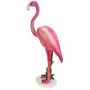 Скульптура-фигура из полистоуна "Фламинго" 30см (Китай)