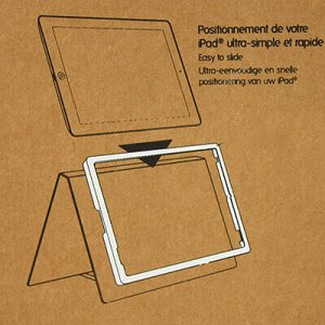 Чехол для планшета iPad Air2, кожзам, цвета микс (Франция)