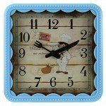 Часы настенные &quot;Повар&quot; 21,5х21,5х1,3см, мягкий ход, цифербла