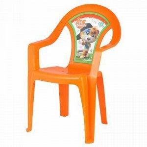 Кресло детское пластмассовое "44 котенка" 40х40х57см (Россия