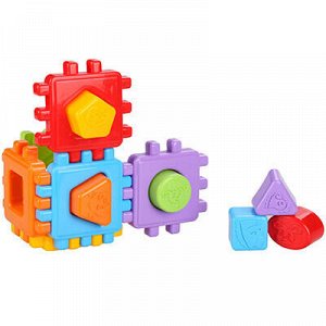 Игрушка детская головоломка пластмассовая "Геометрик" логиче