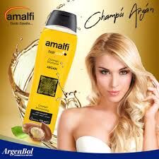 AMALFI Шампунь для волос 750мл "Argan", аргановое масло,для всех типов волос